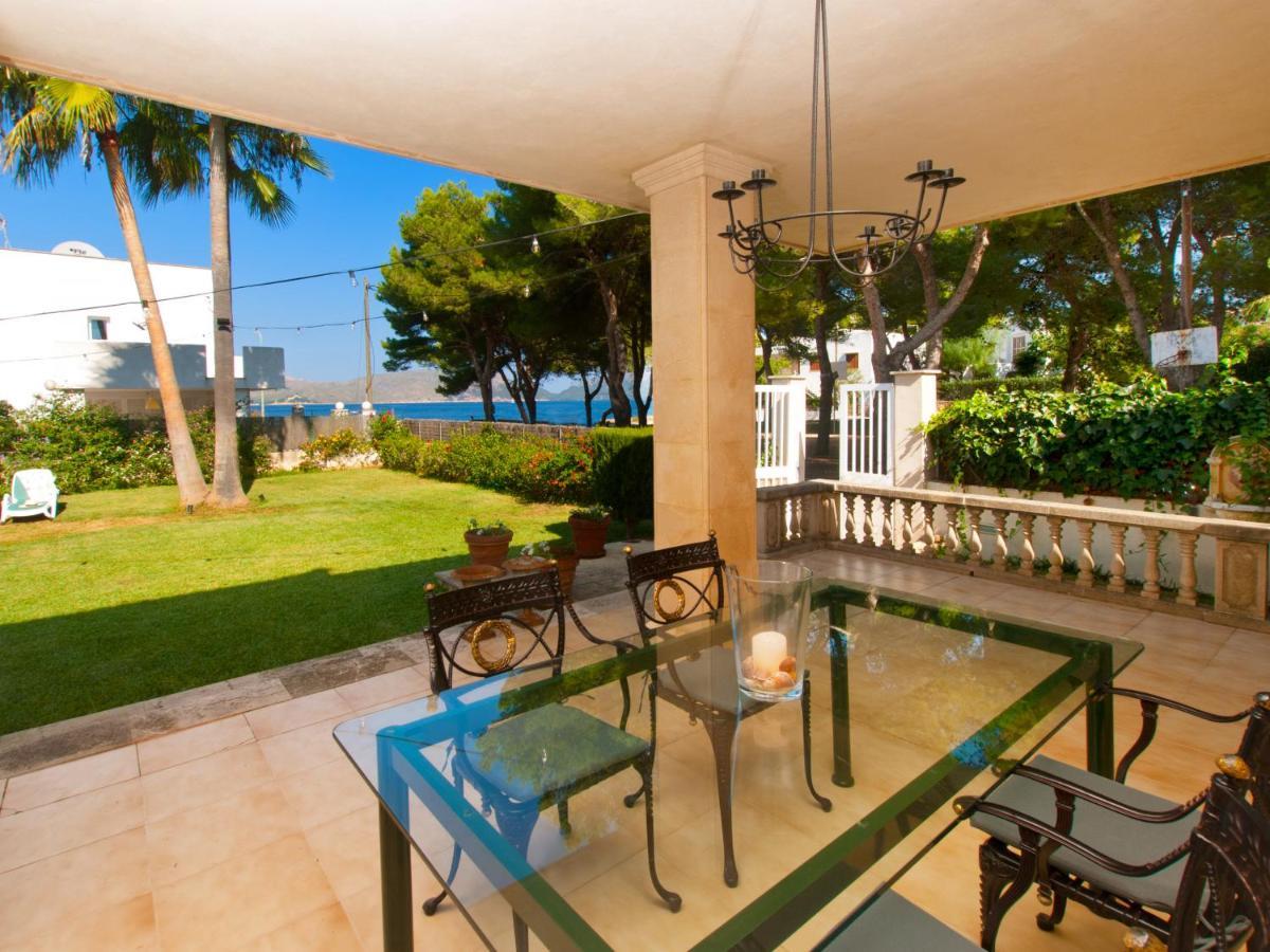 Villa Tita De Manresa, Con Jardines Y Vista Mar Alcúdia Exterior foto