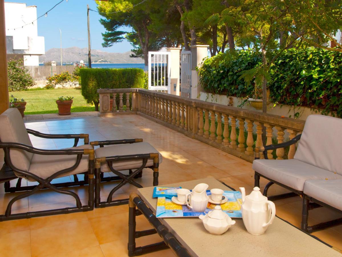 Villa Tita De Manresa, Con Jardines Y Vista Mar Alcúdia Exterior foto