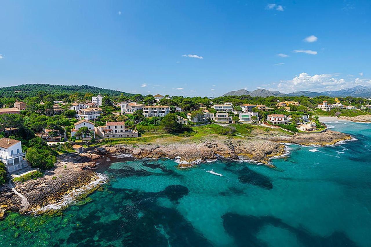 Villa Tita De Manresa, Con Jardines Y Vista Mar Alcúdia Exterior foto