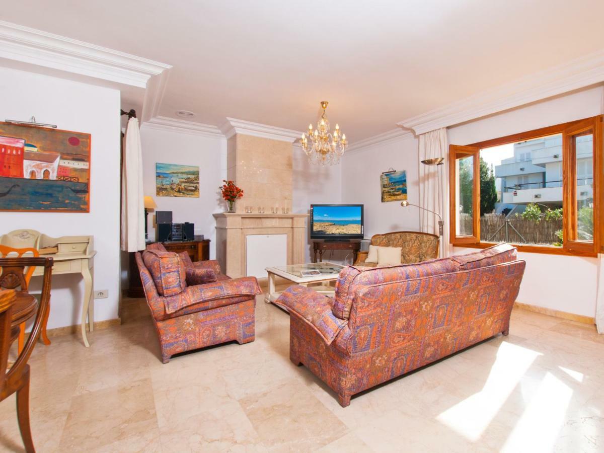 Villa Tita De Manresa, Con Jardines Y Vista Mar Alcúdia Exterior foto